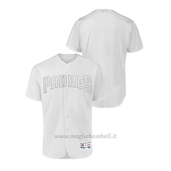 Maglia Baseball Hombre San Diego Padres 2019 Players Weekend White Autentico